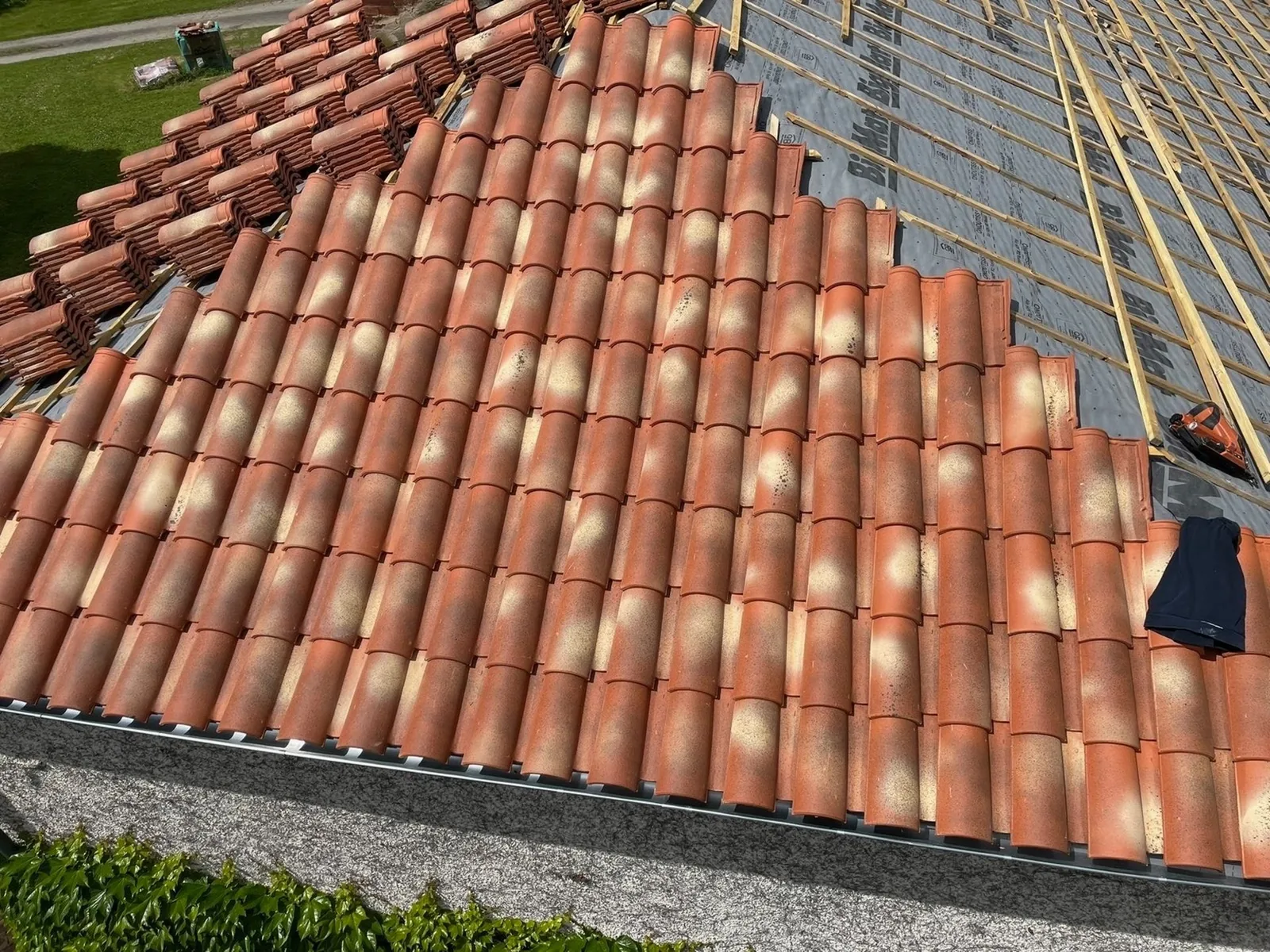 Toiture en tuiles rénovée à Marseille